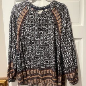 EUC - 11-1-TYLHO Large Boho Tunic
